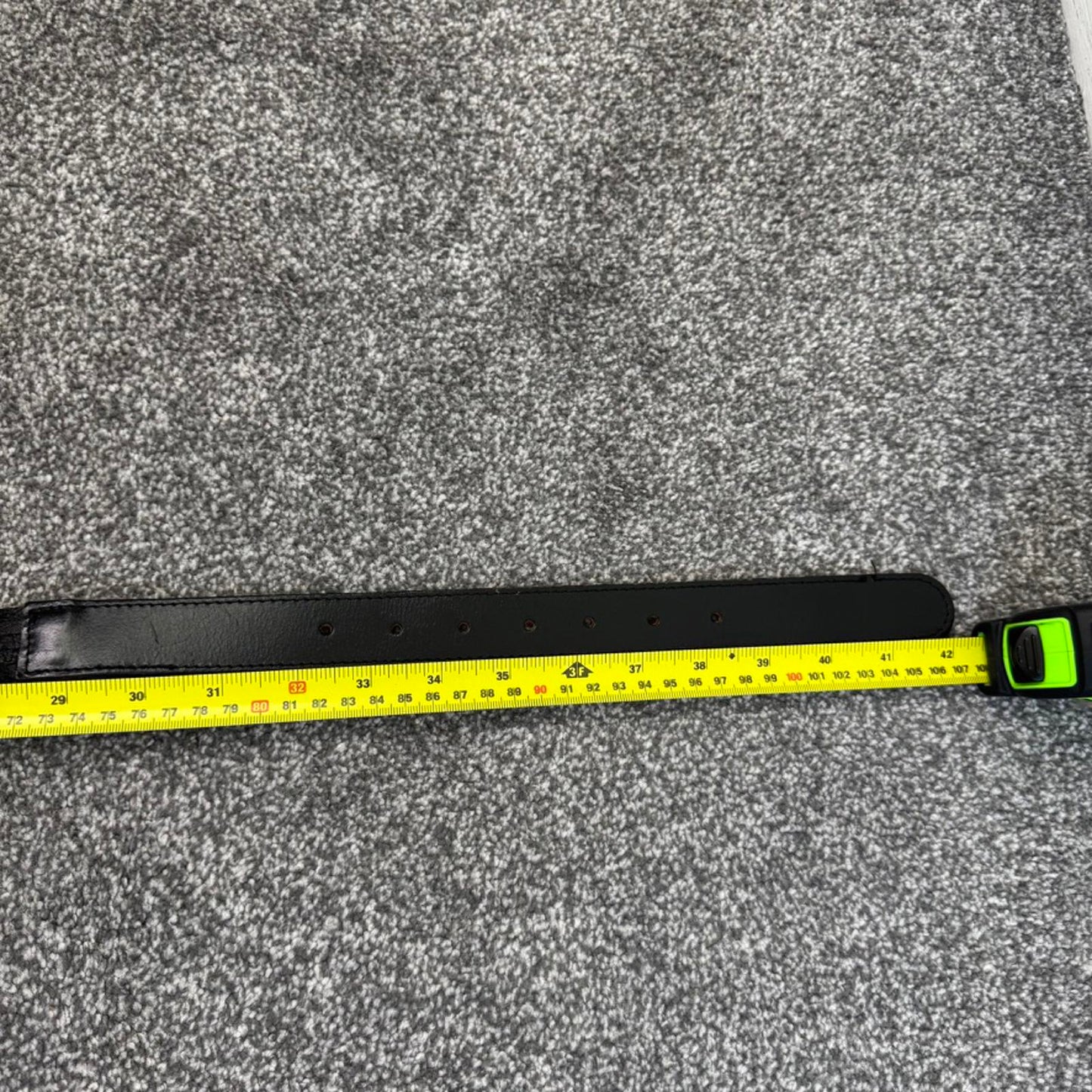 Y2K vintage faux leather silver beaded charm embellished black