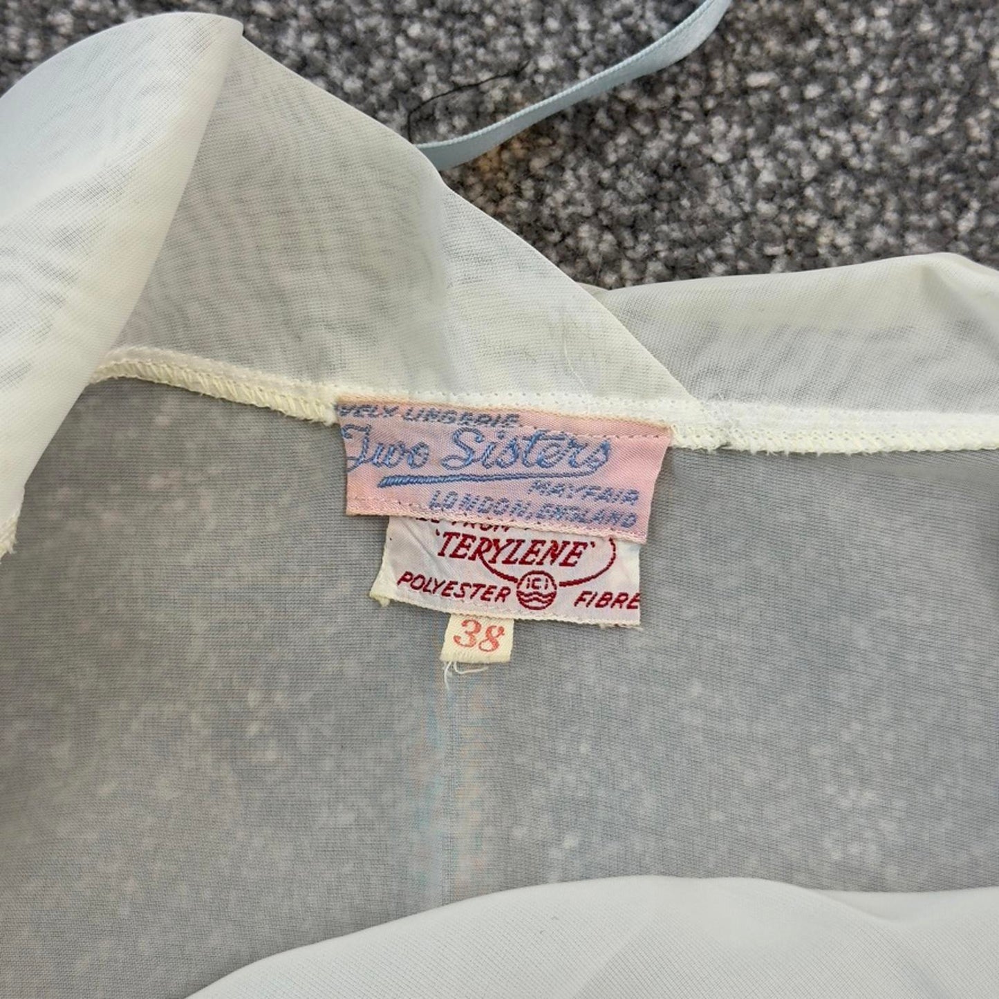 Y2K vintage lingerie bed night cardigan sheer frilly bow flare sleeve coquette