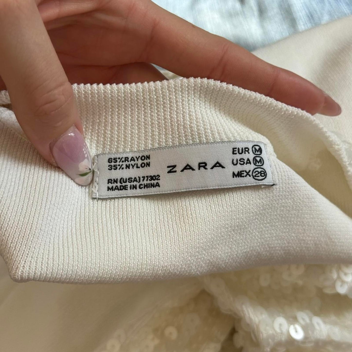 Y2K vintage sequin high neck top sleeveless tank embellished stretchy fine knit