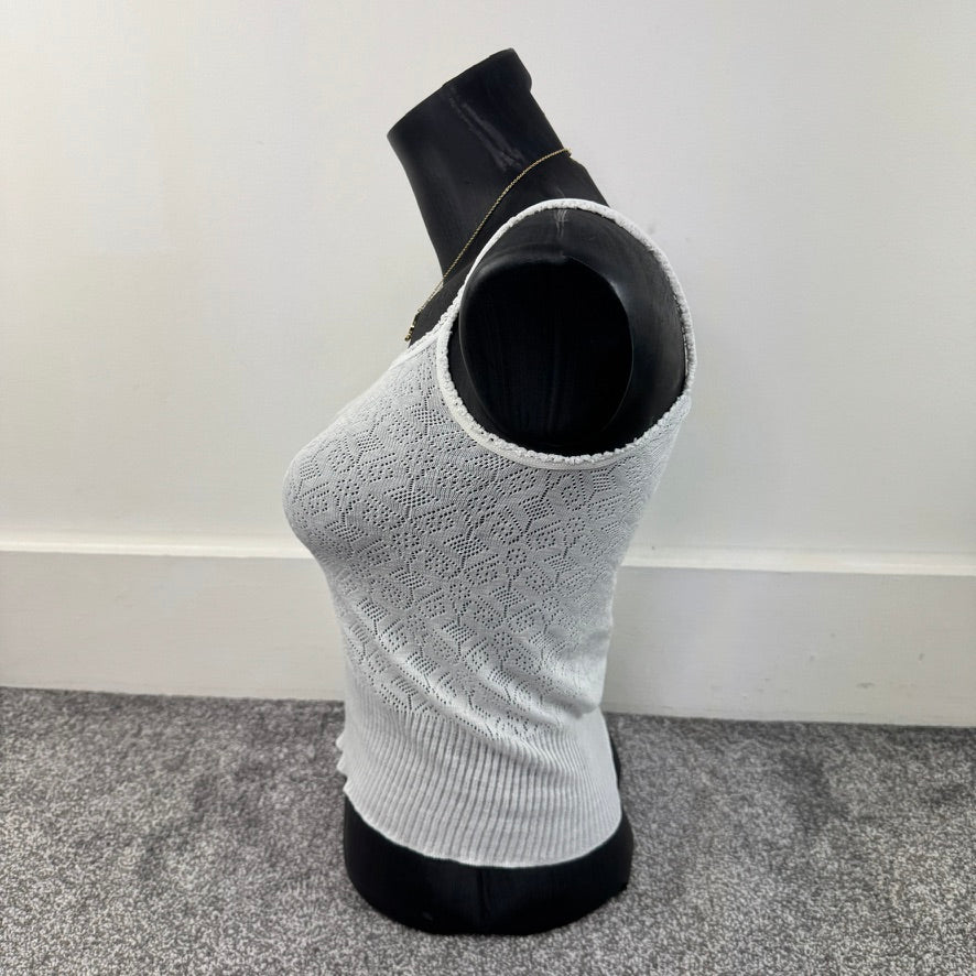 Y2K vintage fine knit cami top