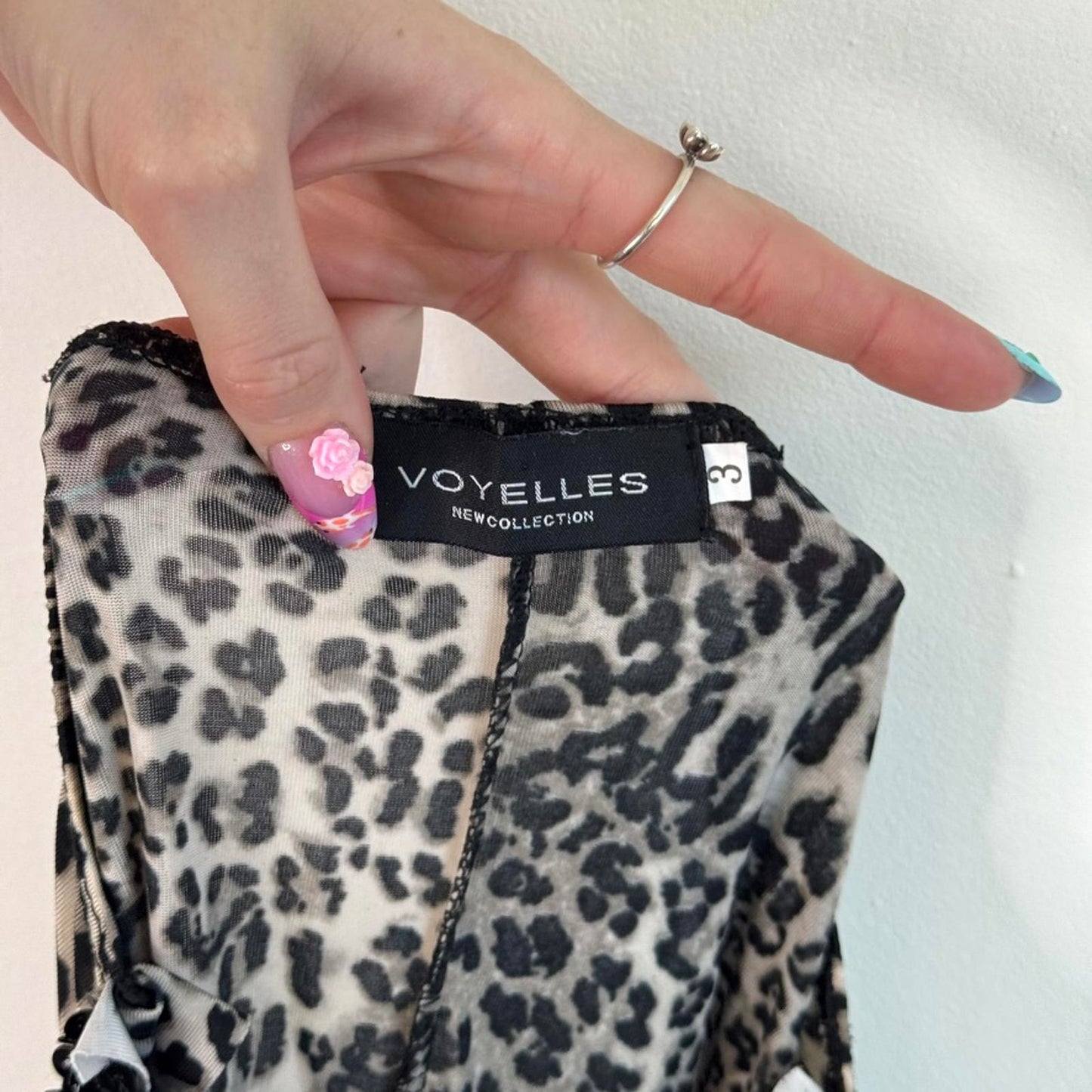 Y2K vintage strapless sequin leopard print top longline peplum ruched stretchy