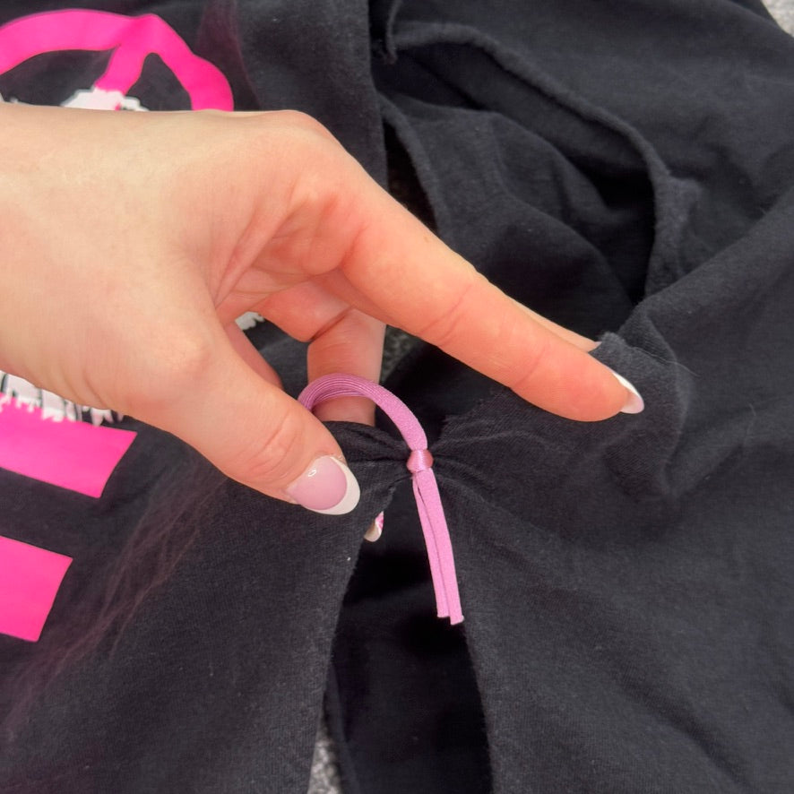 Y2K vintage mcbling clubbing rave love tank top