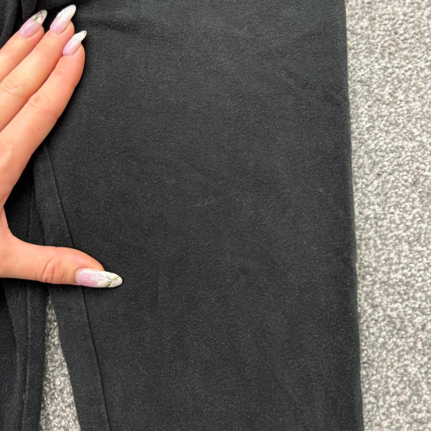 Victoria's Secret PINK fold over waistband leggings leopard print