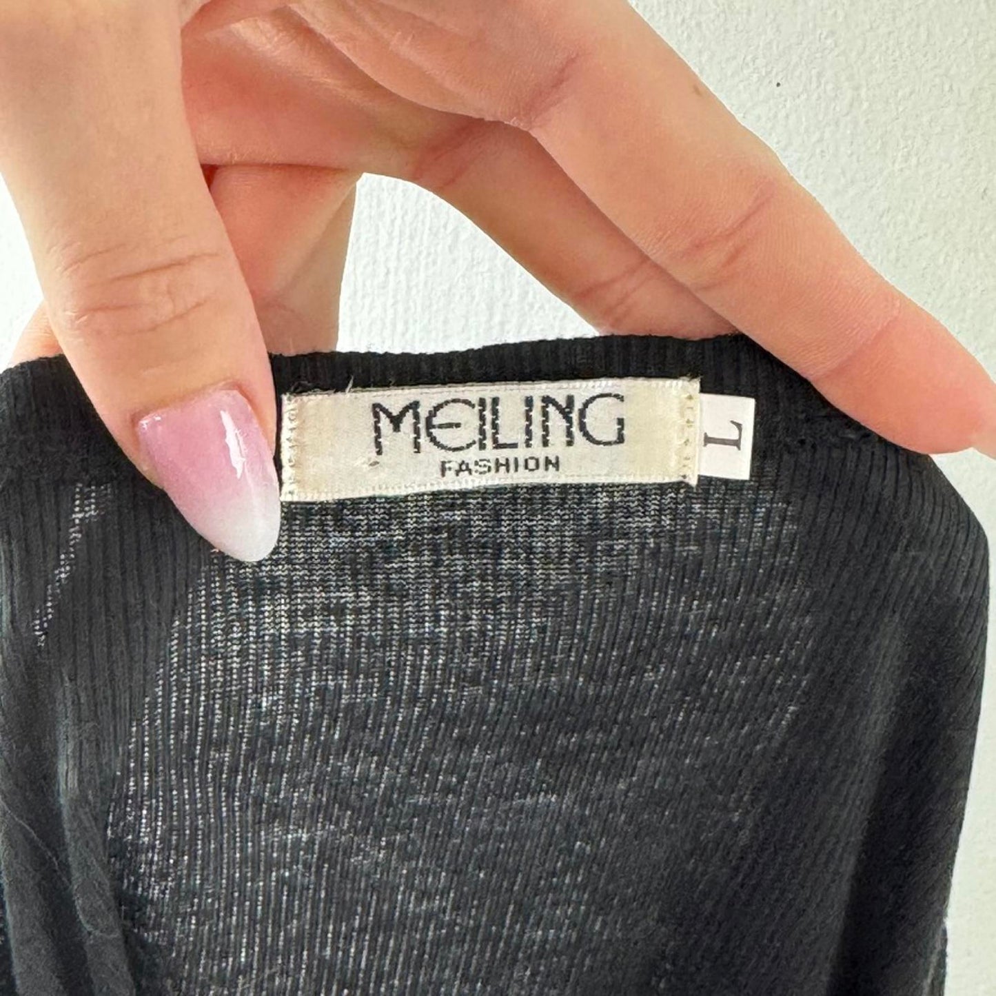 Y2K vintage sequin tank top graphic print woman ribbed long line length