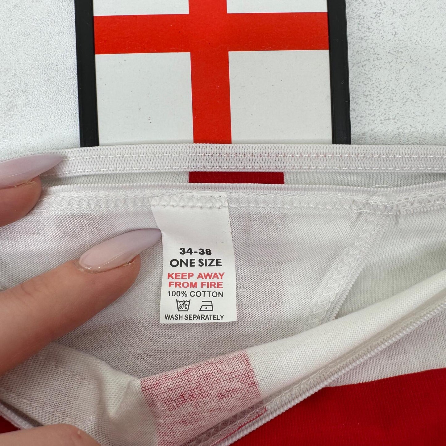Y2K vintage England thong low rise football multipack of 3