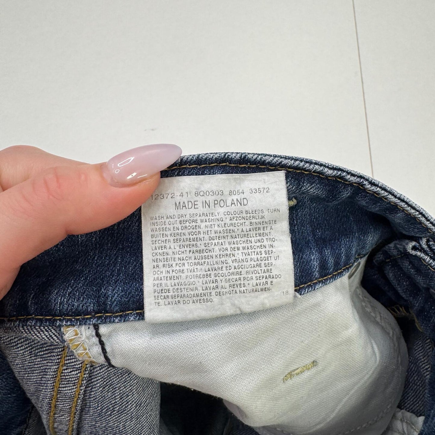 Y2K vintage Lee mini shorts low rise distressed denim stretchy