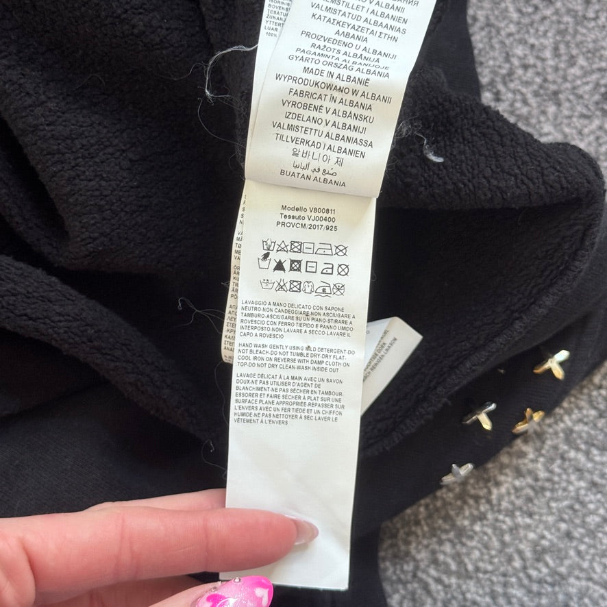 Versace Collection sweatshirt embellished metal cross