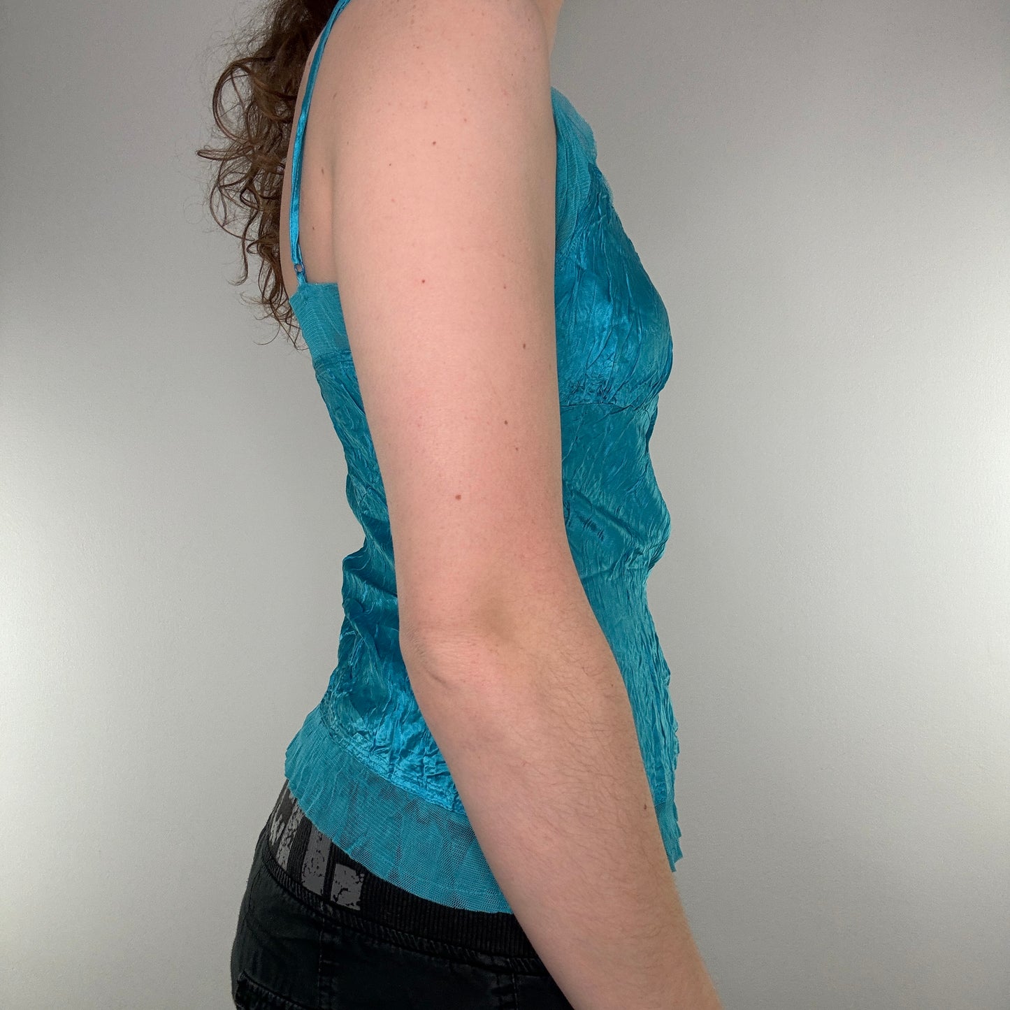 Y2K vintage silk cami top