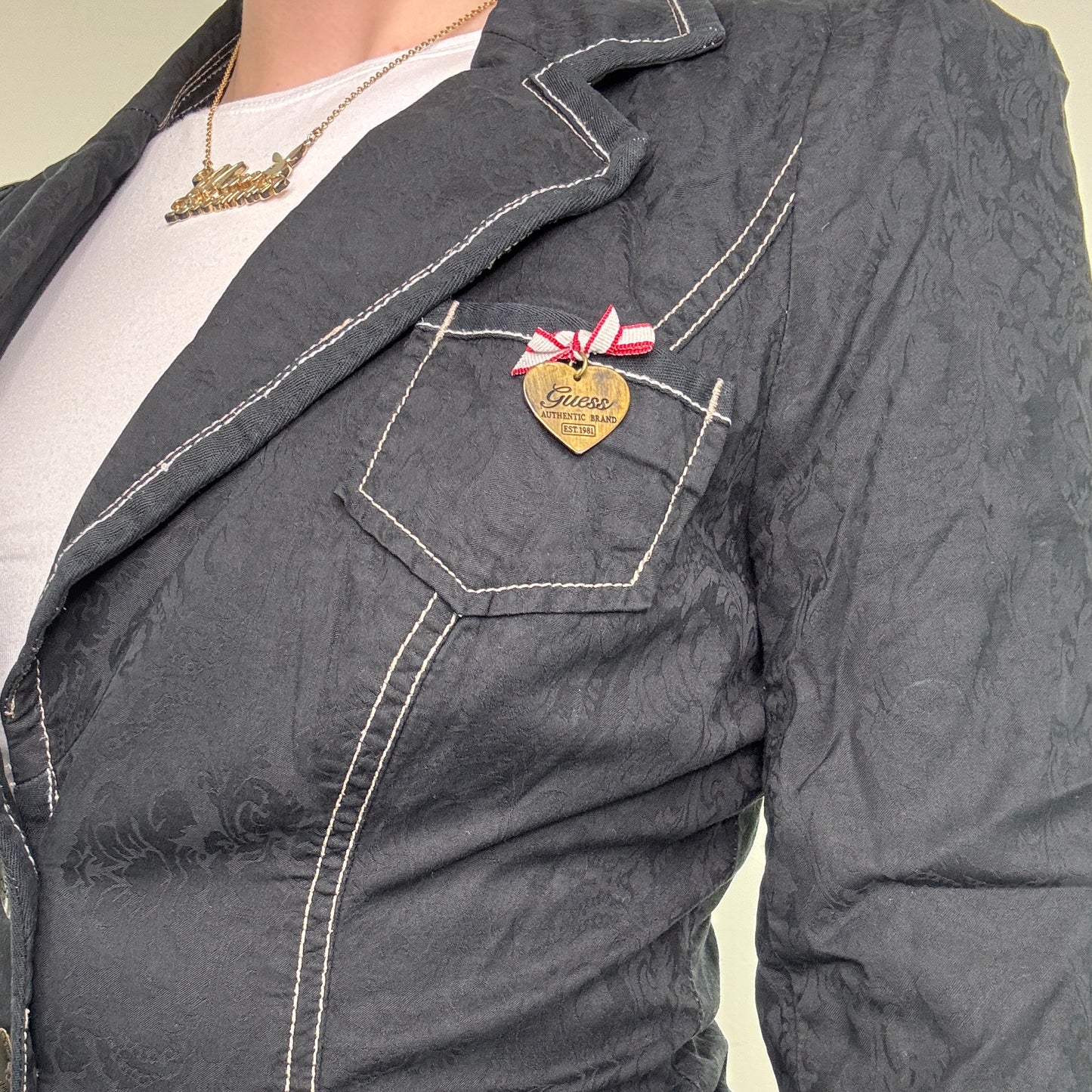 Y2K vintage Guess fitted blazer