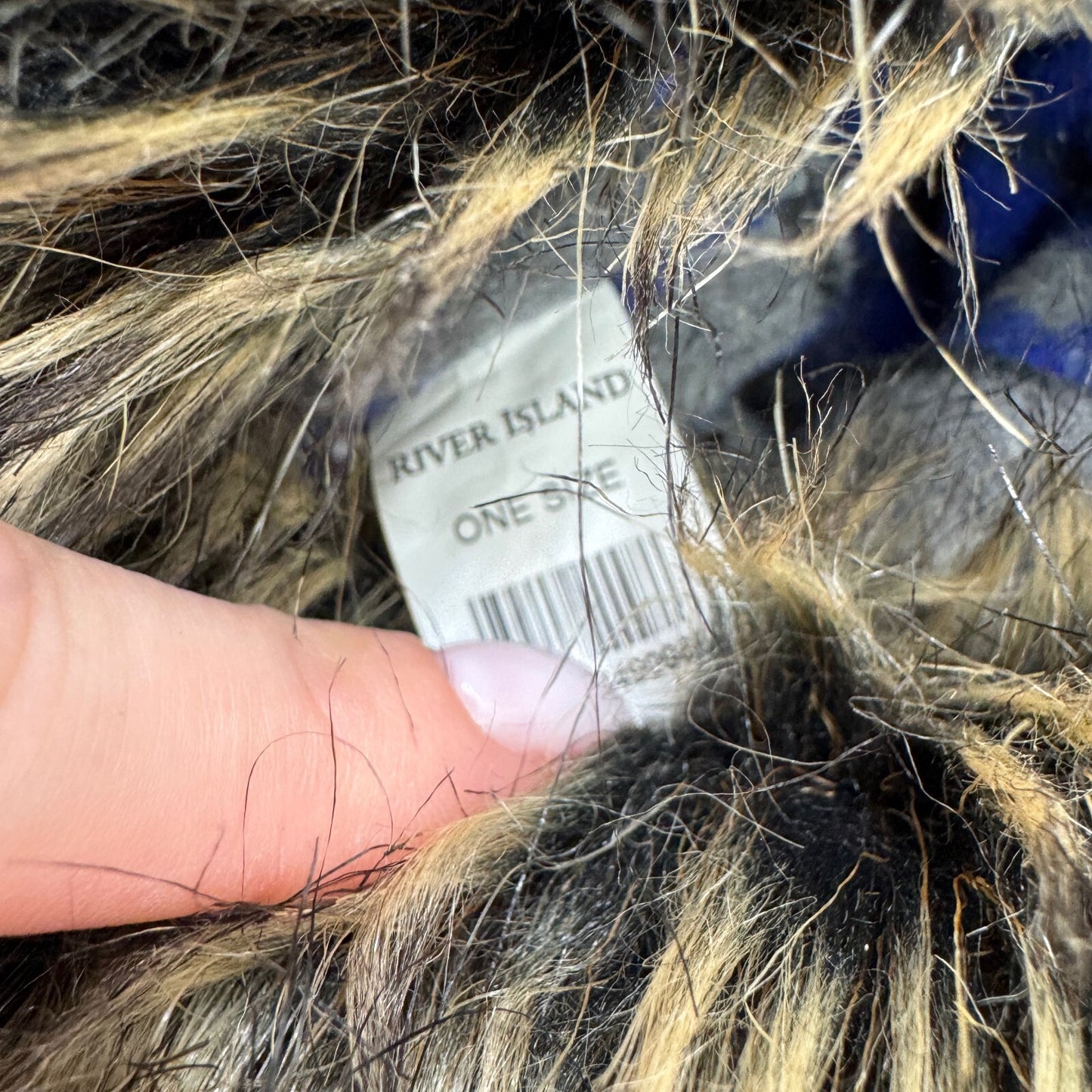 Y2K vintage faux fur trapper hat wool blend lined unisex
