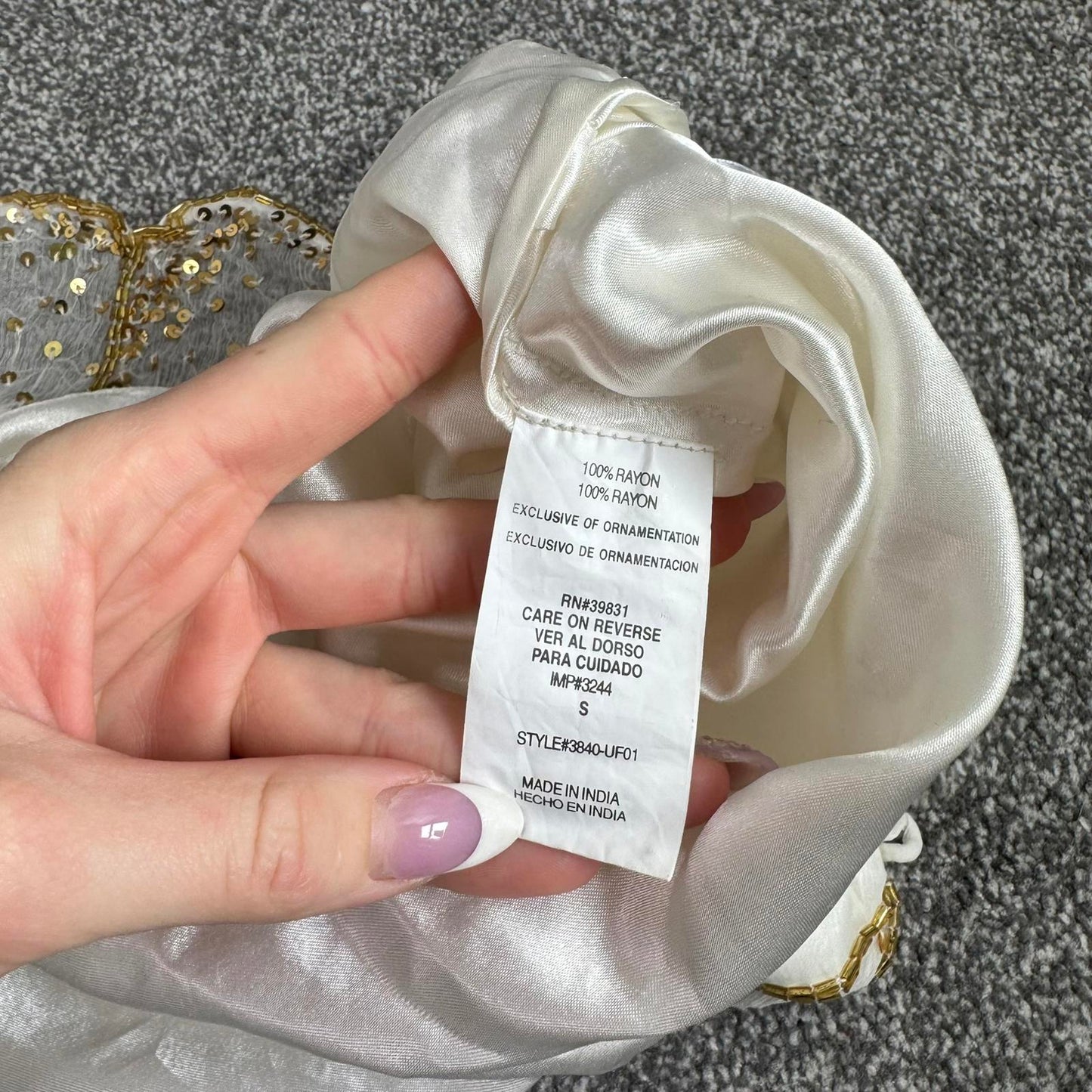 Y2K vintage XOXO sequin cami top beaded strappy double layer