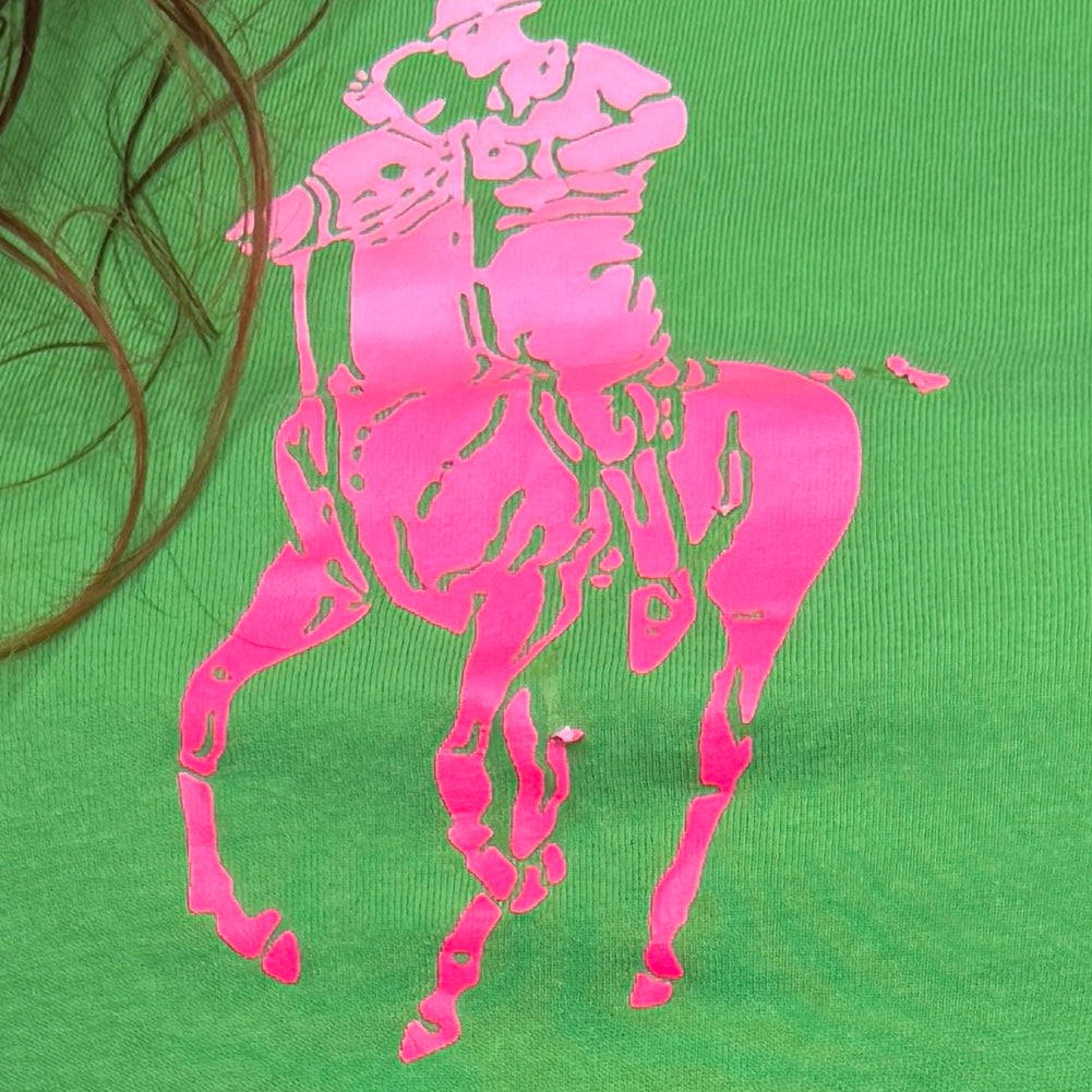 Y2K vintage Polo Ralph Lauren logo top