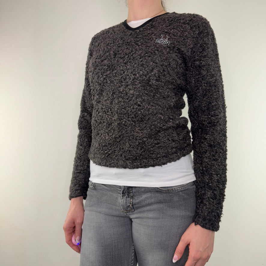 Y2K vintage pull over star jumper