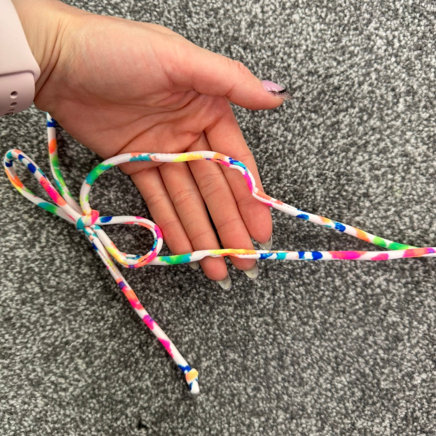 Y2K vintage leopard halter neck bikini top