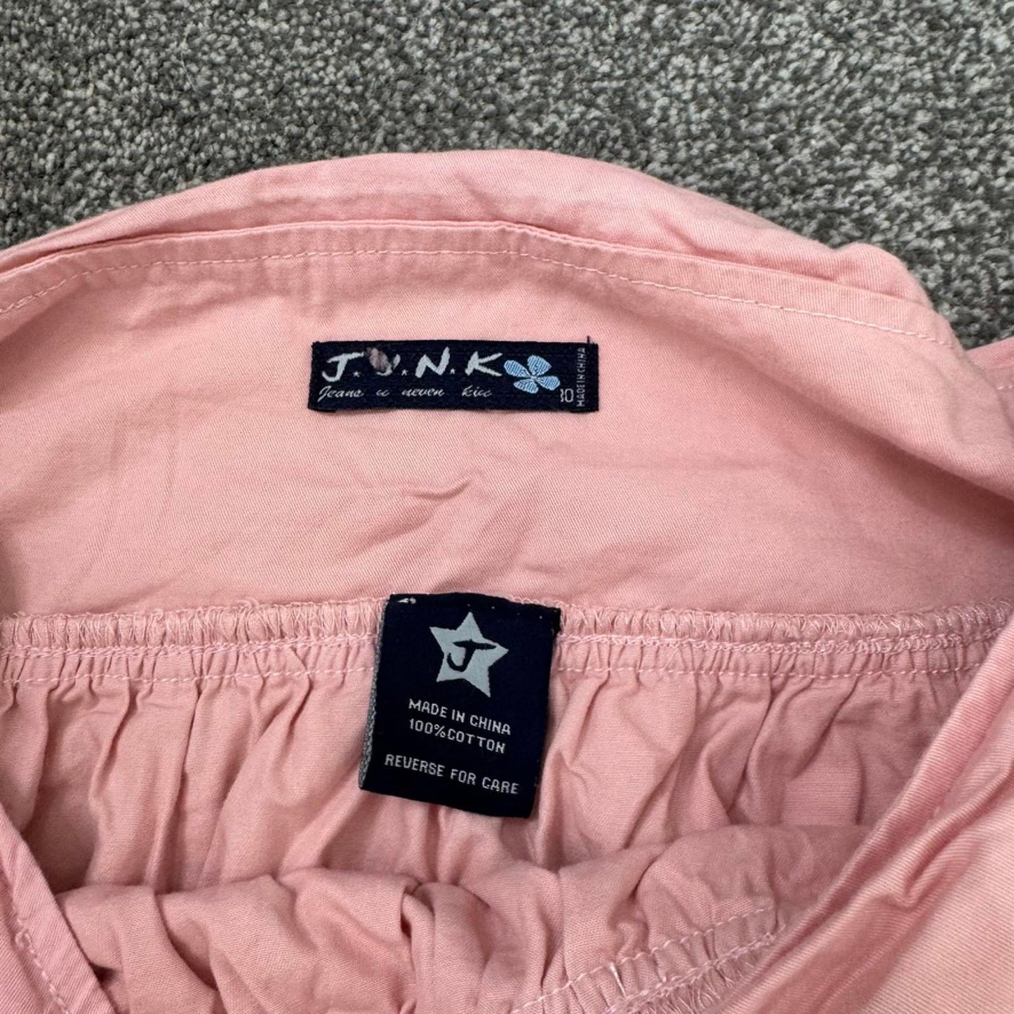 Y2K vintage low rise ruched mini skirt rara layered baby light pink micro short