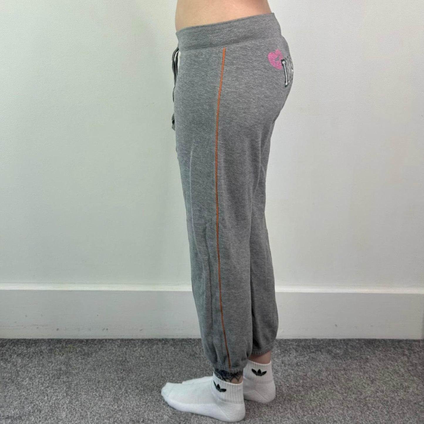 Y2K vintage Victoria's Secret PINK 5th & Ocean capri cropped jogging bottoms