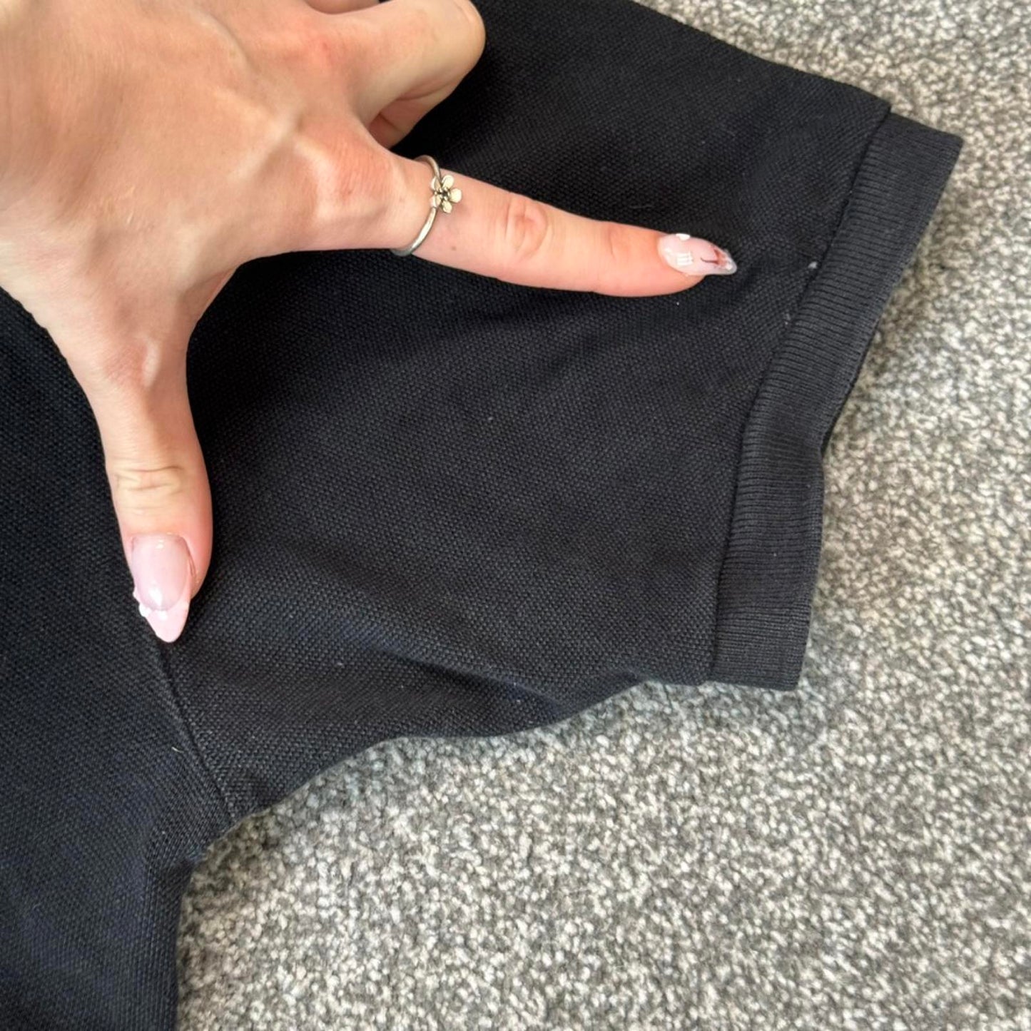 A Bathing Ape BAPE Swarovski large ape head polo top