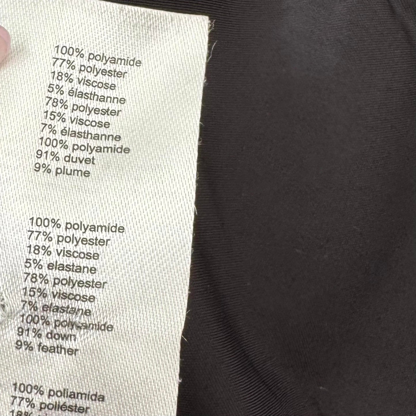 maje puffer jacket coat padded zip up round neckline quilted feather down