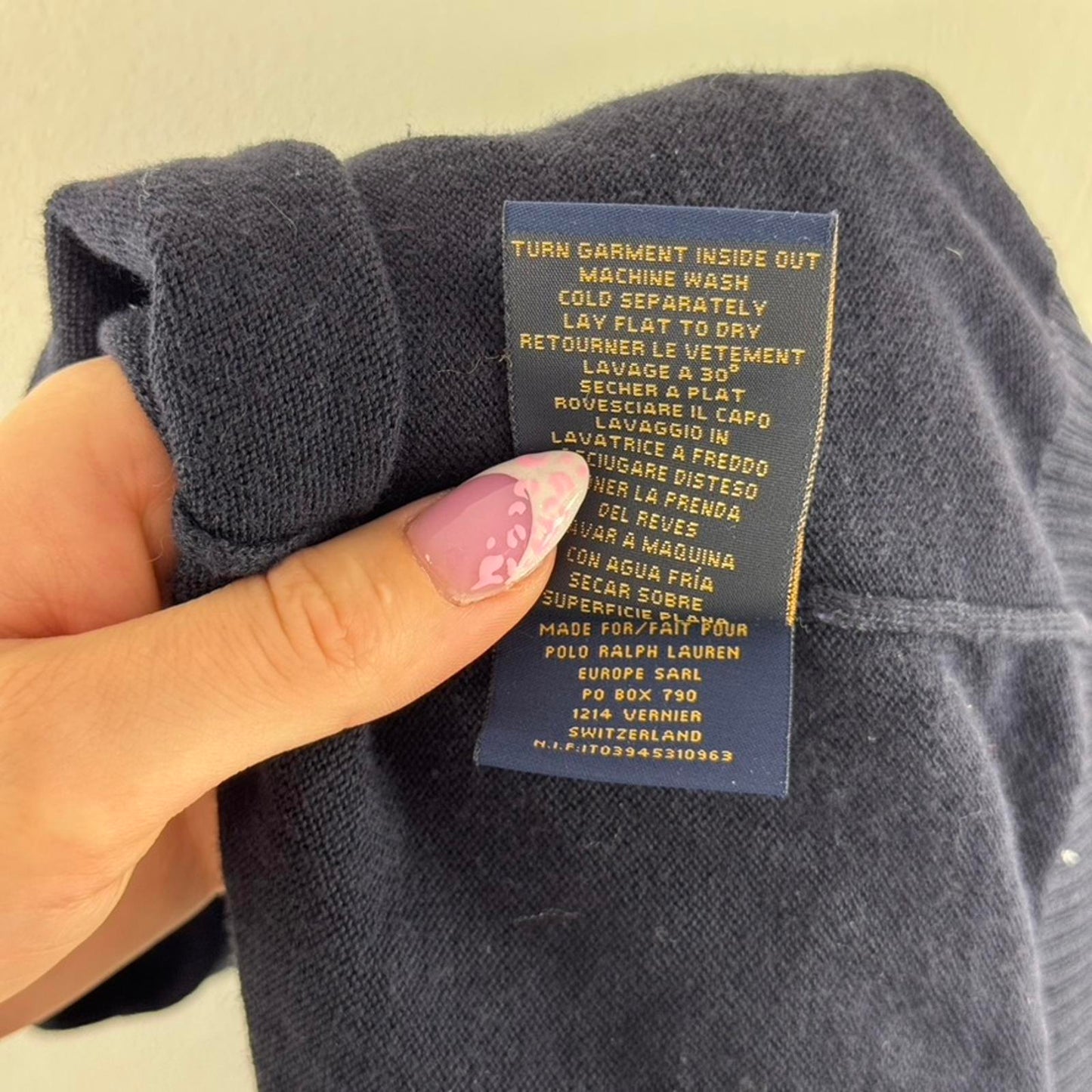 Ralph Lauren Polo Jeans Co button up cardigan V neck thin knit long sleeve