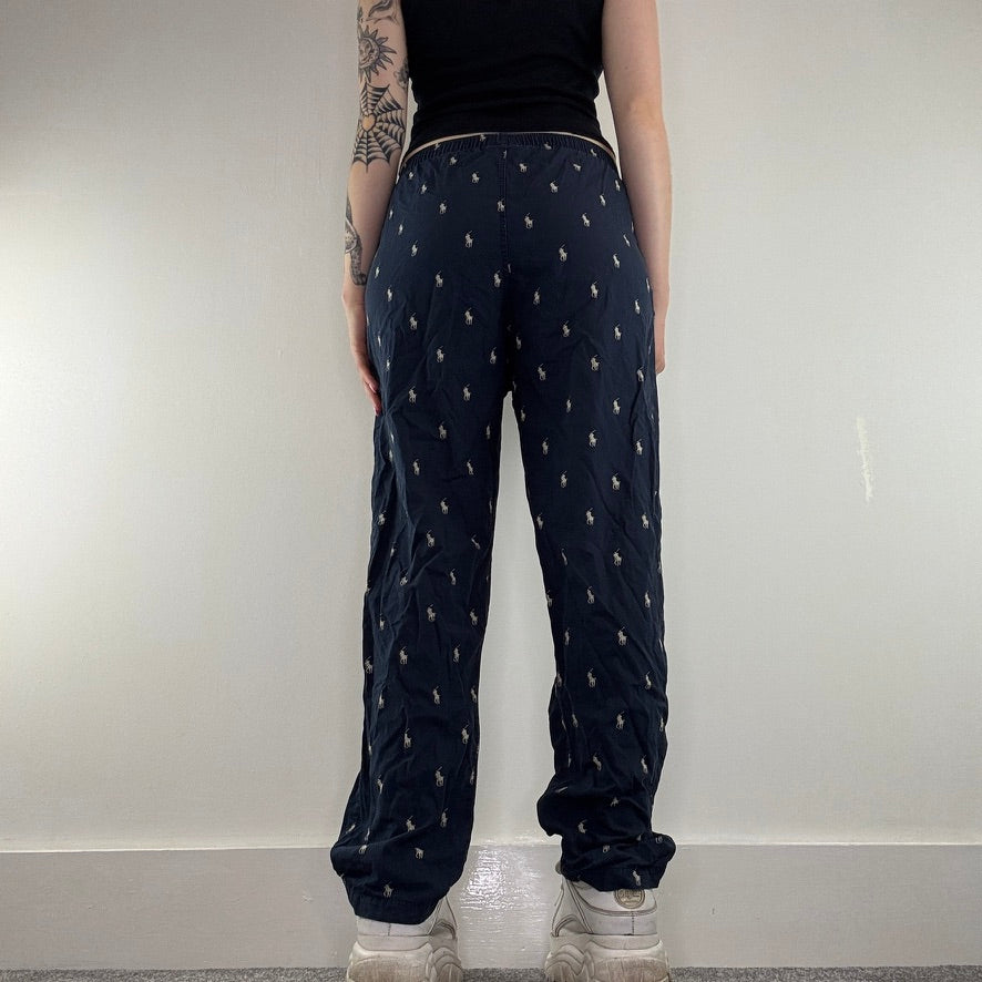 Ralph Lauren pyjama bottoms monogram baggy sleep trousers