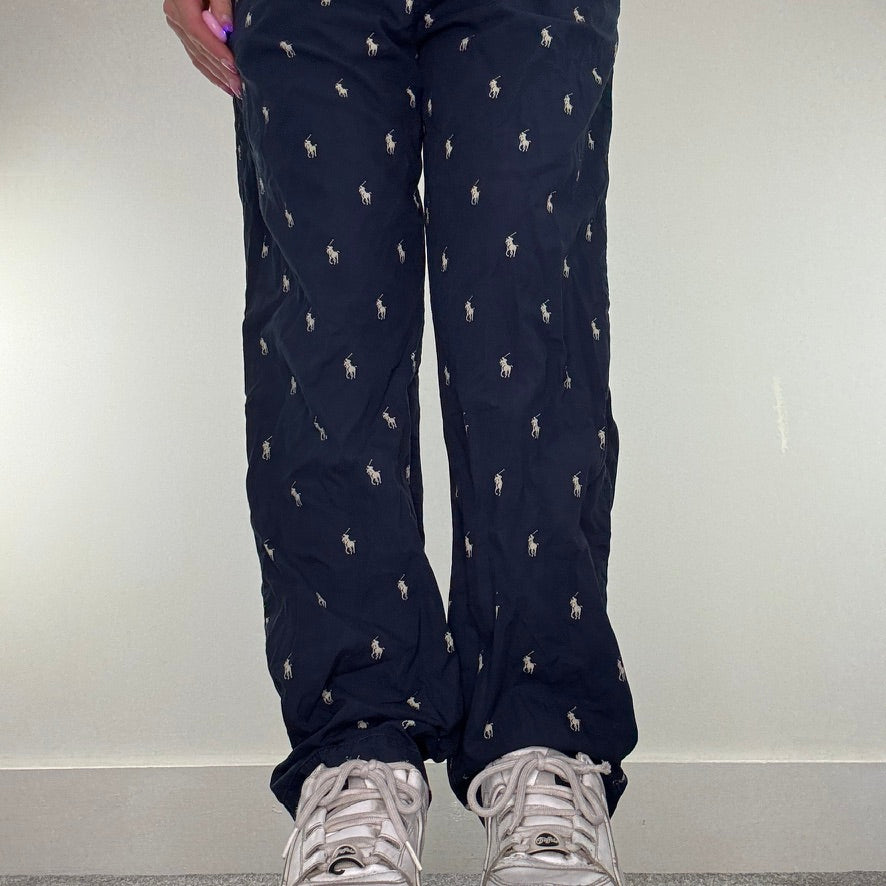 Ralph Lauren pyjama bottoms monogram baggy sleep trousers