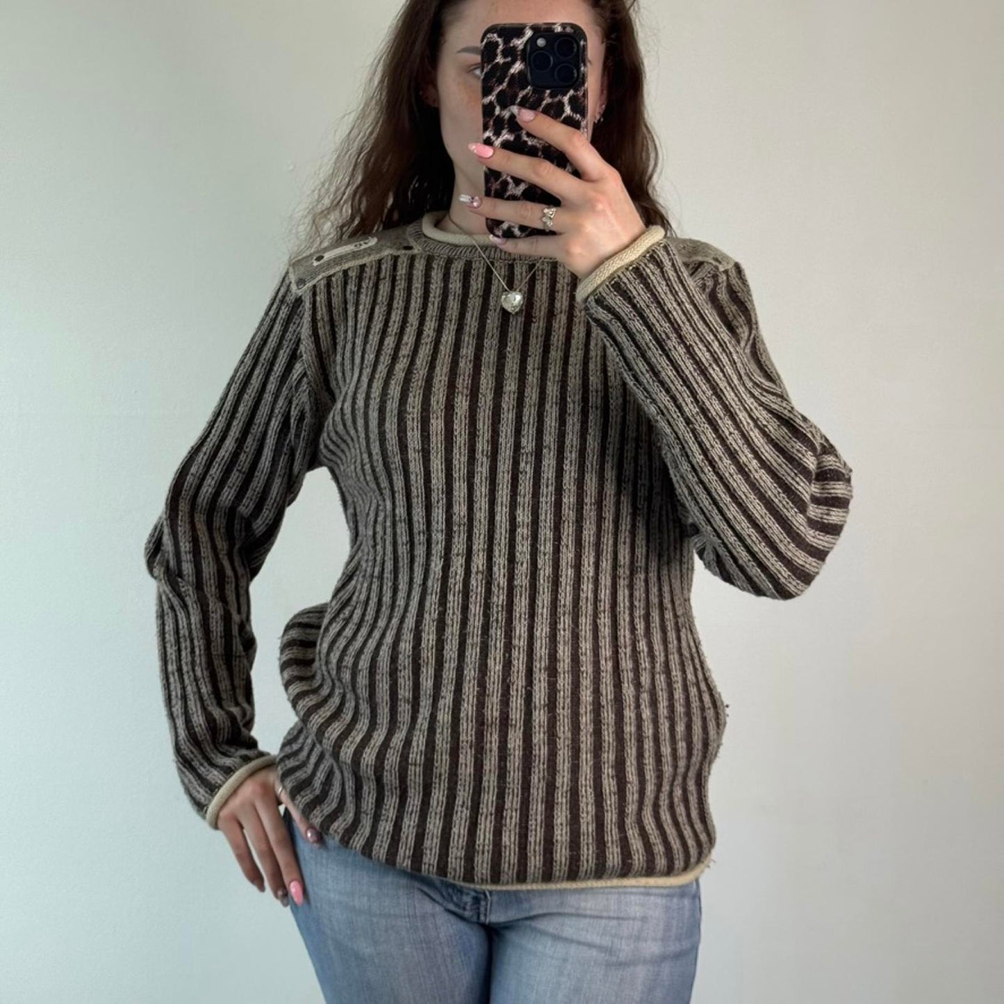 Y2K vintage archive chunky knit jumper