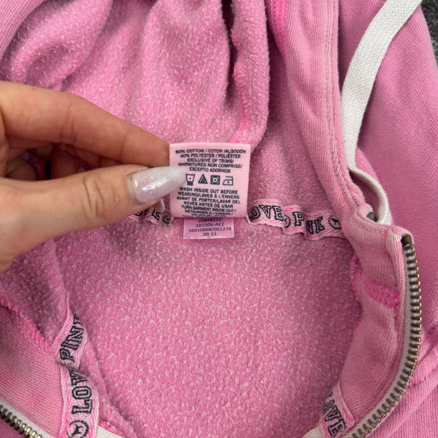 Vintage Victoria’s Secret PINK zip up hoodie