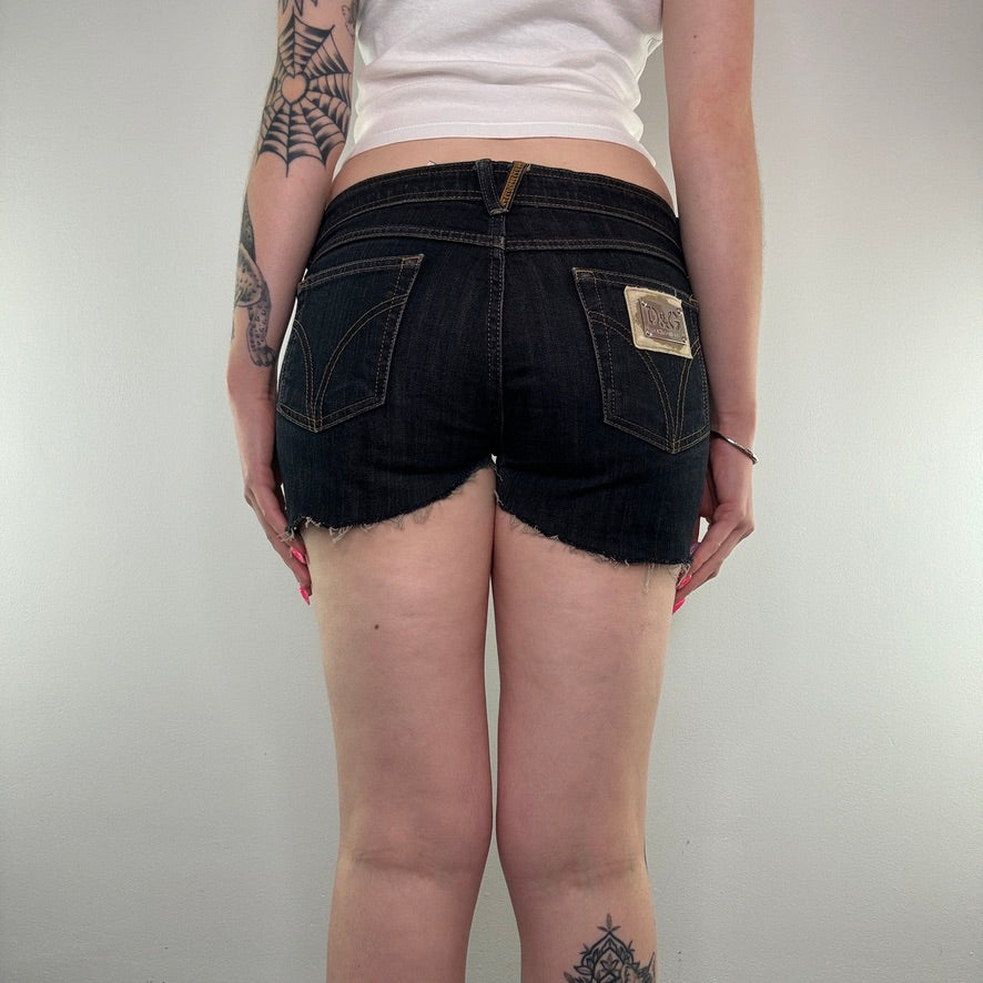 Y2K Dolce & Gabbana low rise denim shorts