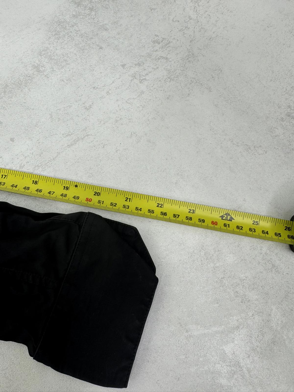 Saint Laurent uniform shirt long sleeve button up black tailored 100% cotton