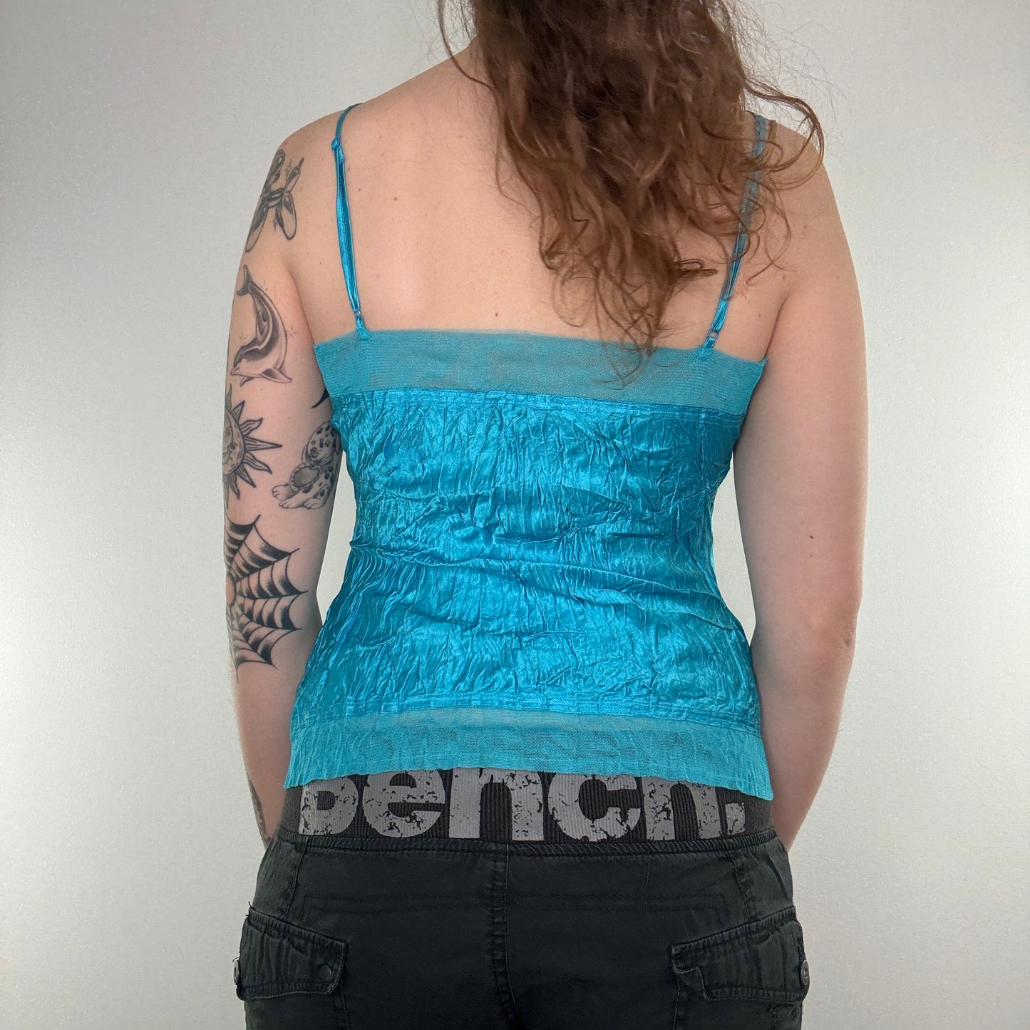 Y2K vintage silk cami top