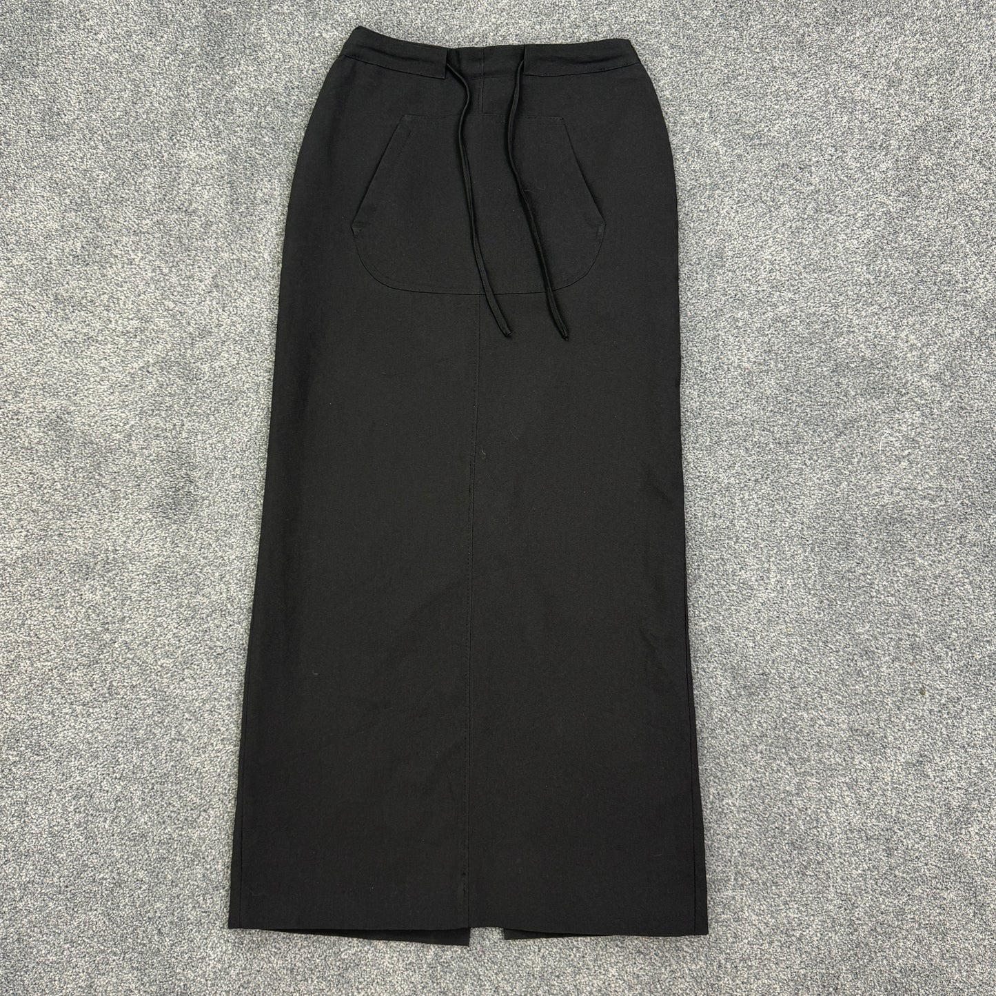 Y2K pocket cargo maxi skirt