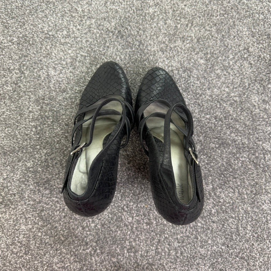 Y2K vintage archive leather platform high heels