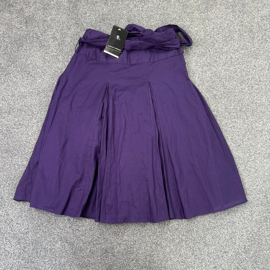 Y2K vintage floaty midi skirt with bow belt