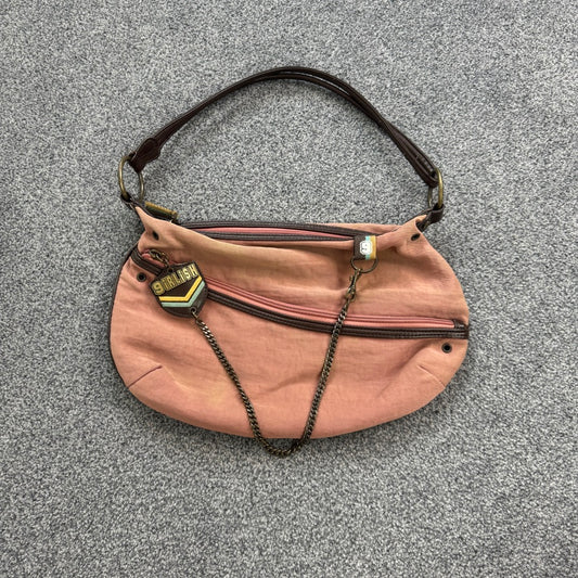 Y2K vintage chain faded shoulder bag