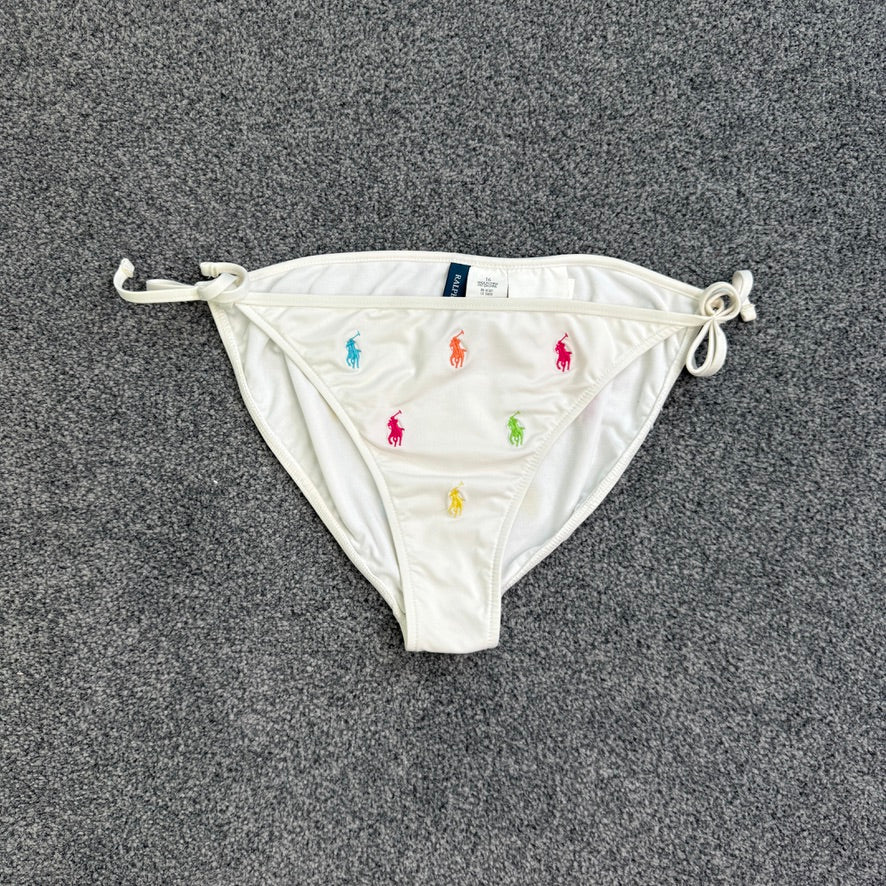 Y2K Ralph Lauren monogram bikini bottoms