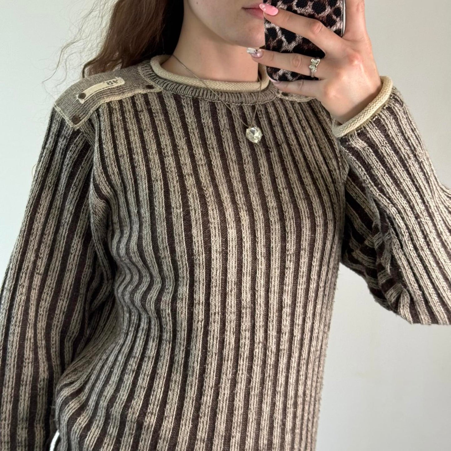 Y2K vintage archive chunky knit jumper
