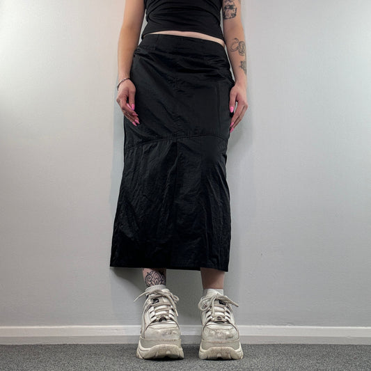 Y2K cargo maxi skirt