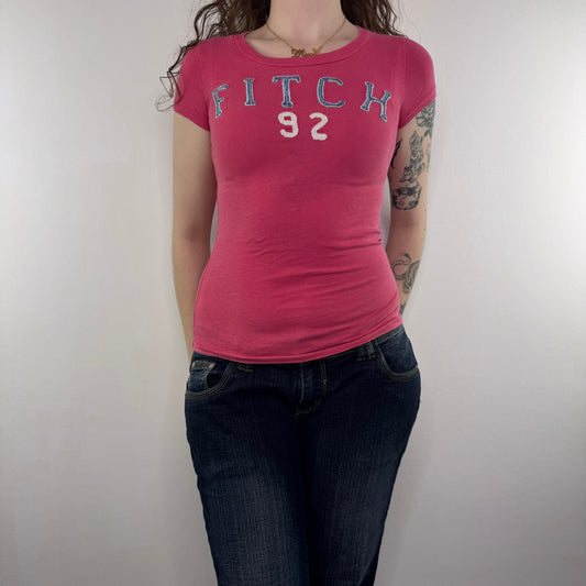 Y2K vintage Abercrombie & Fitch fitted top