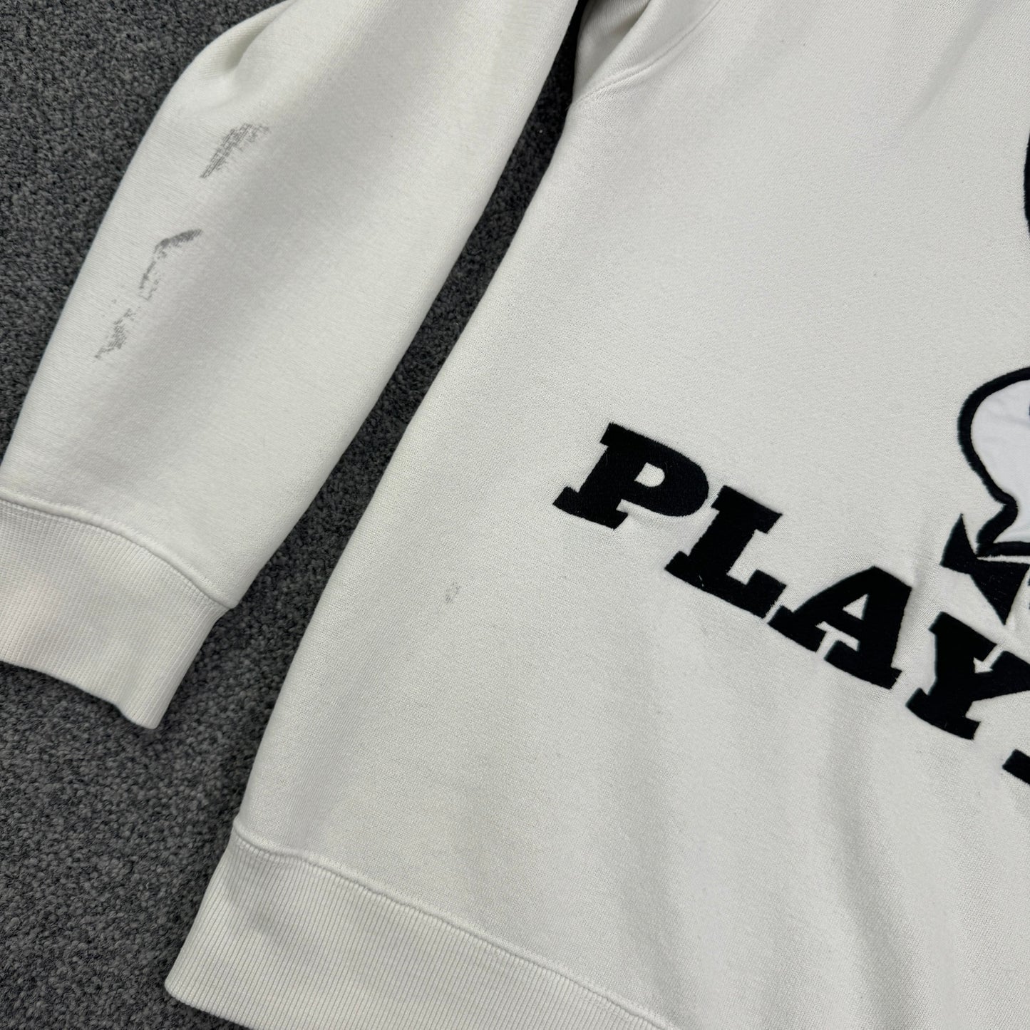 Vintage 90s Y2K Playboy embroidered jumper