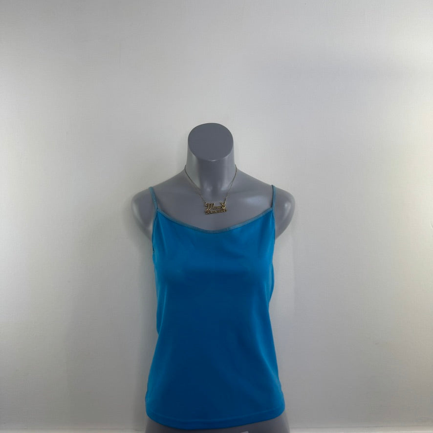 Issey Miyake Pleats Please mesh cami top