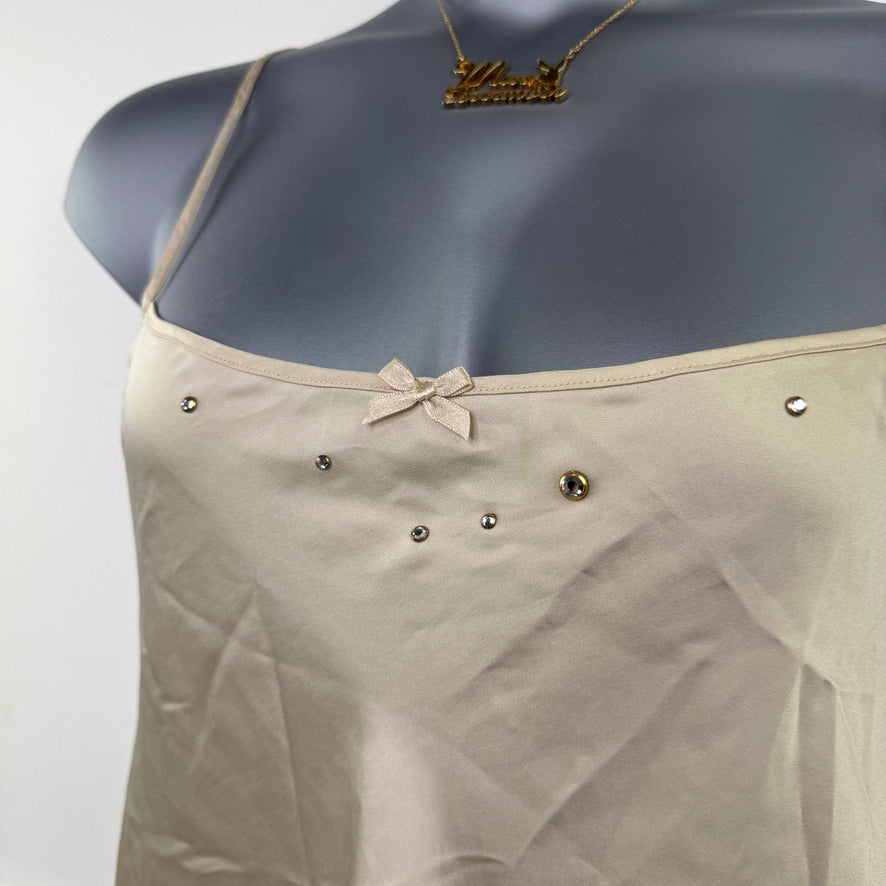 Y2K vintage Blumarine satin cami top