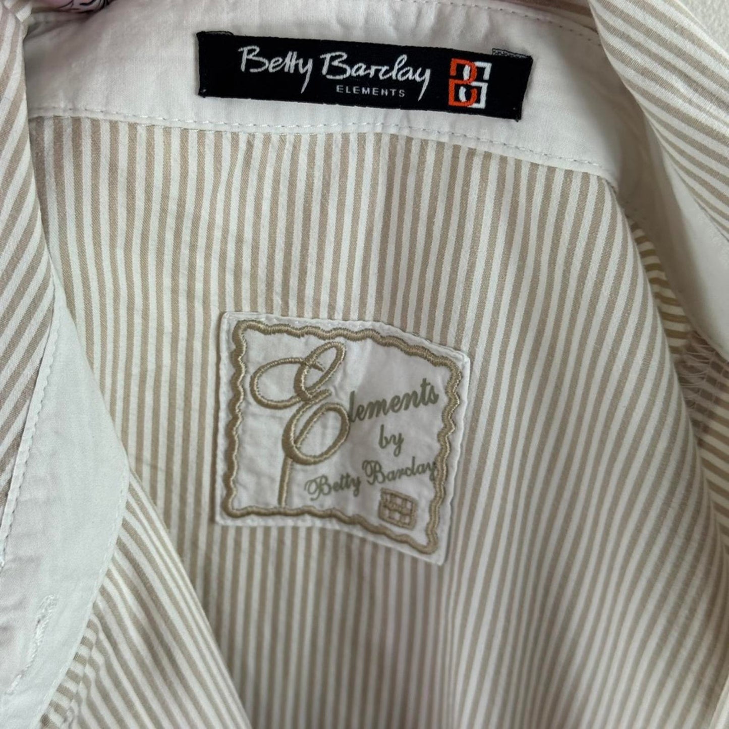 Y2K vintage stretchy button up long sleeve shirt pinstripe tailored cargo pocket