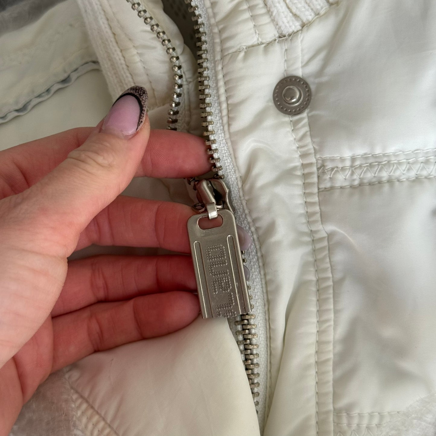 Y2K vintage River Island sleeveless puffer gilet bodywarmer