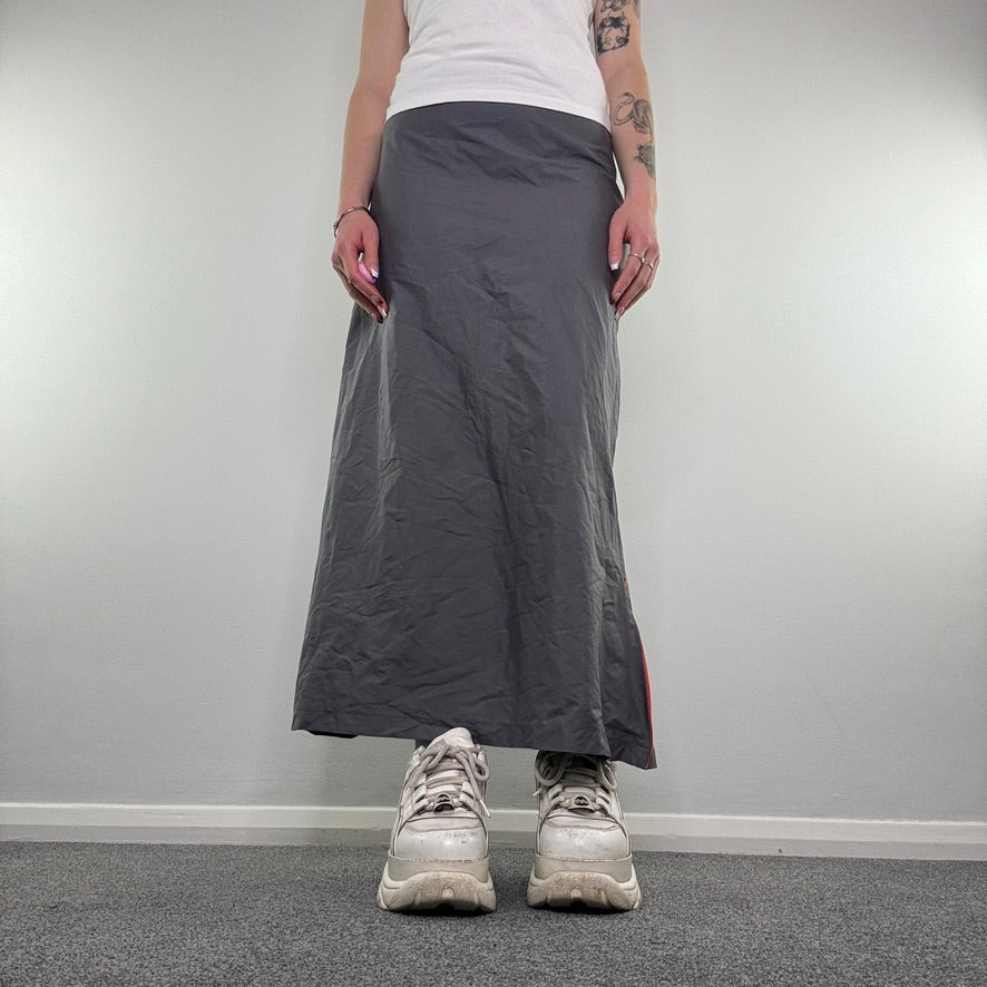 Y2K cargo maxi skirt