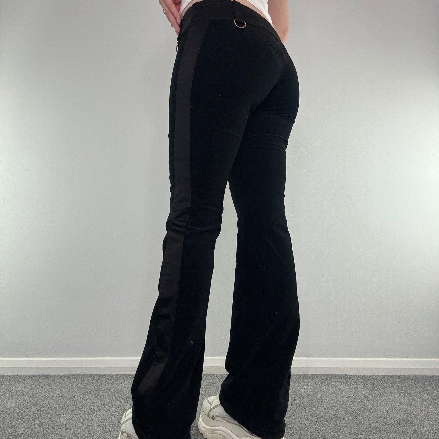 Y2K vintage low rise bootcut trousers