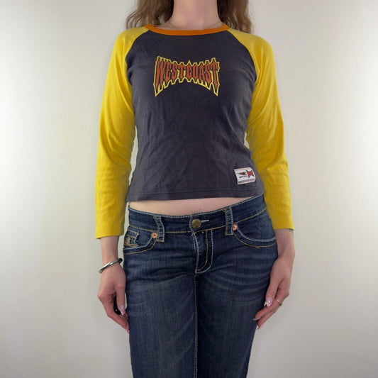 Y2K vintage West Coast NFL long sleeve top