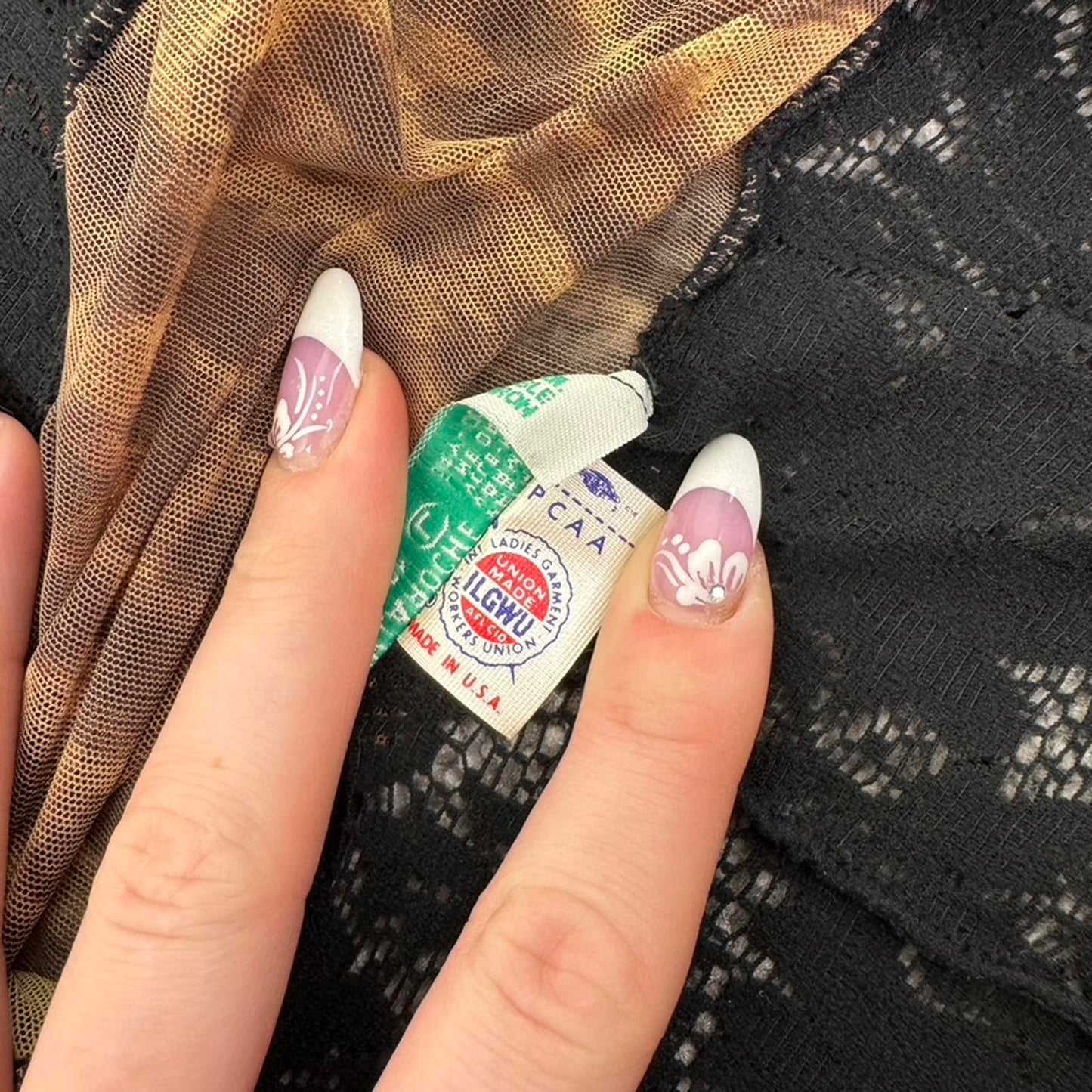 80s vintage Guy Laroche long sleeve bodysuit mesh lace leopard print sheer