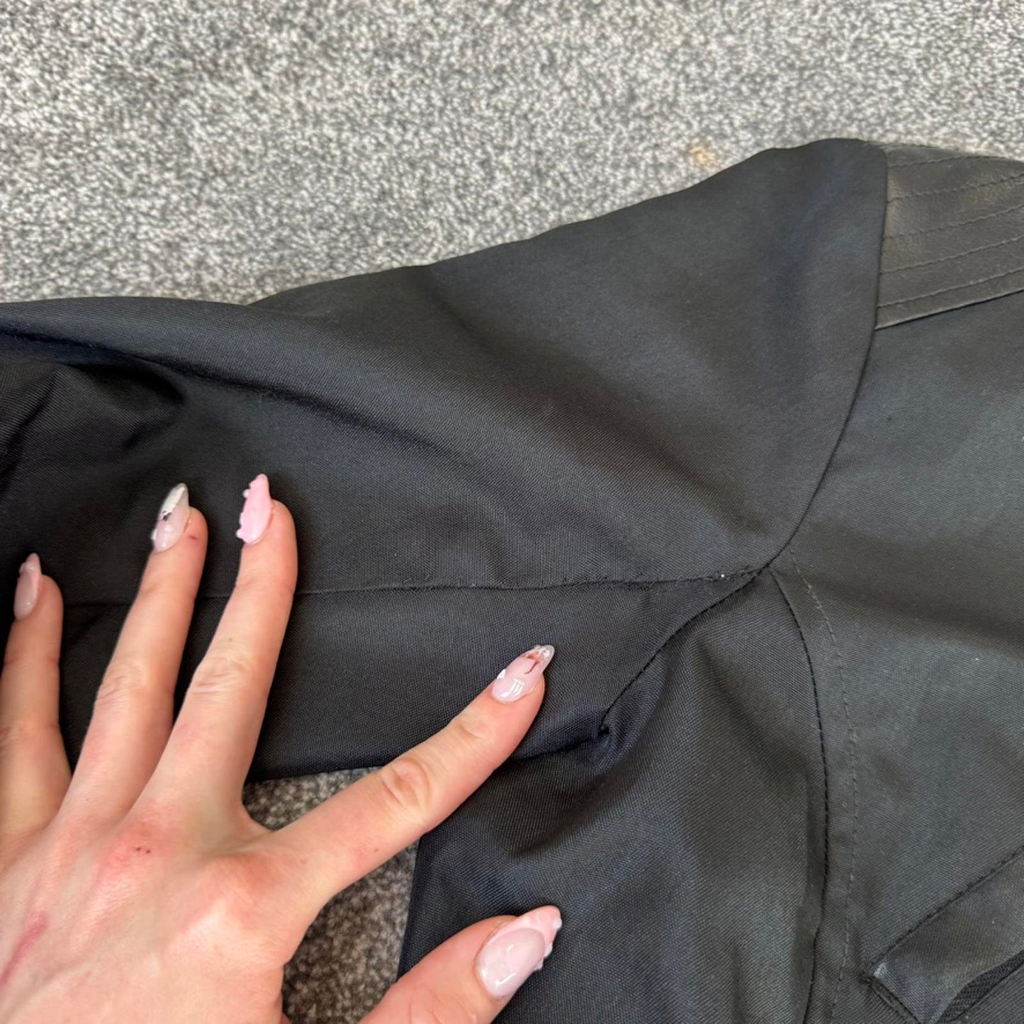 Y2K vintage archive fitted biker jacket