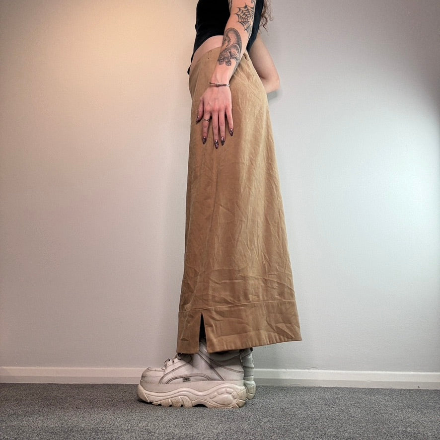 Y2K soft feel maxi skirt