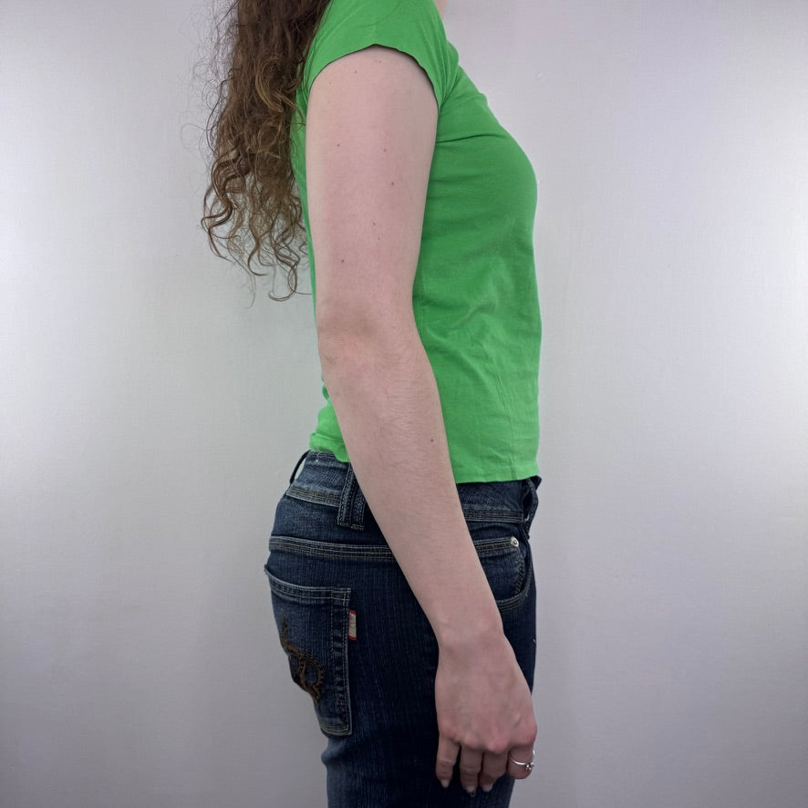 Y2K vintage Polo Ralph Lauren logo top